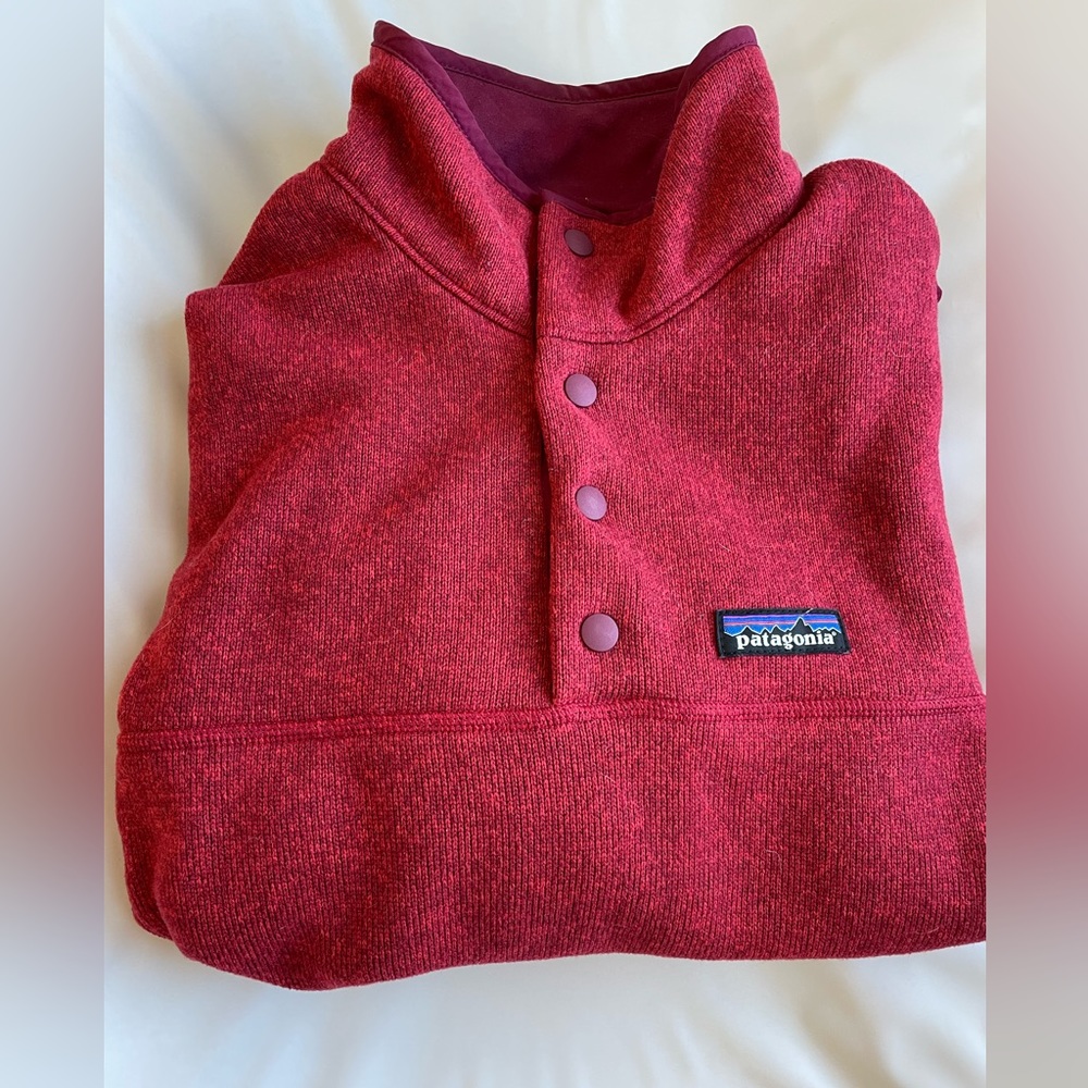 Patagonia quarter button sweatshirt